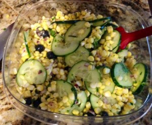 Blueberry Corn Salad